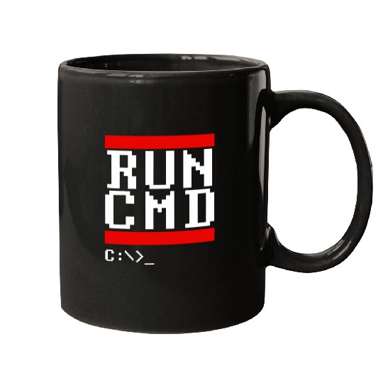 Run CMD s Computer Command Software Coder Programmer Mugs