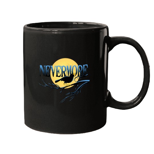 Lacrosse Gift Annie Lang Nevermore Raven Mugs