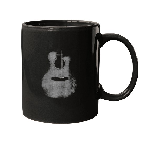 Acoustic Guitar Player Classic Rock Star Blues Music 21 Mugs