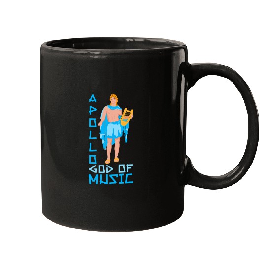 Apollo God Of Music Greek God Apollo Greek Mythology Mugs