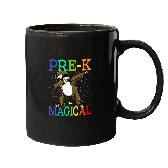 Sloth Pet PreK Is Magical Sloth Back To School Mugs