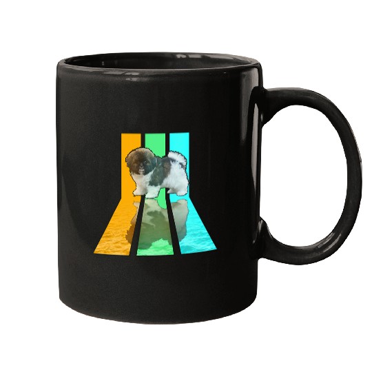 Retro 80s vintages Style Peekapoo Mugs