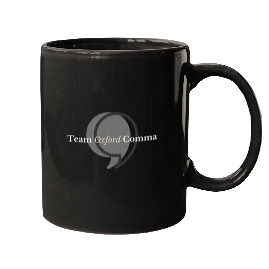 English Teacher Correcting Your Grammar Team Oxford Comma Mugs