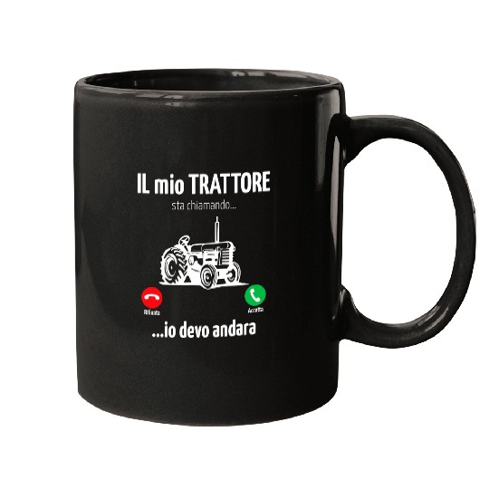 Tractor driving Funny Farming Farmer My Tractor Is Calling Mugs