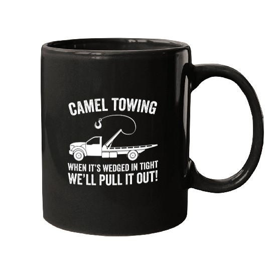 Camel Towing Tow Truck Wrecker Operator Driver For Men Dad Mugs