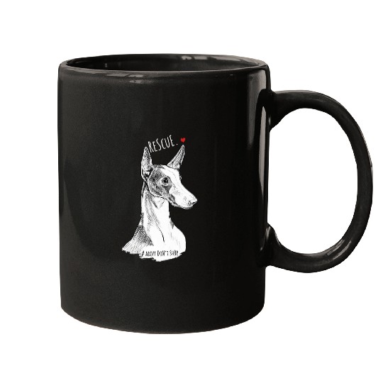 Adopt Dont Shop Italian Greyhound Rescue dogs Iggy Mom Dad Mugs