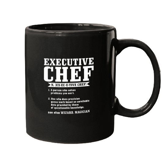 Executive Chef Definition Funny Chef Cook Cooking Mugs