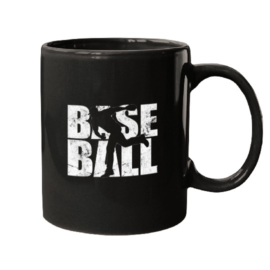 Baseball Softball Funny Baseball Pitcher Player Vintaige Mugs