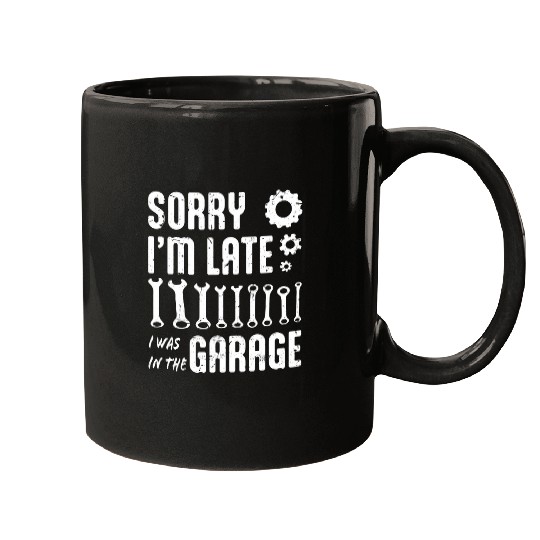 Garage Auto Car Mechanic Motorcycle Handyman 2Funny Mugs