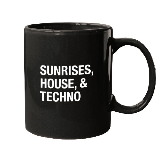 Cool contribution mark Techno Festival House Music Mugs
