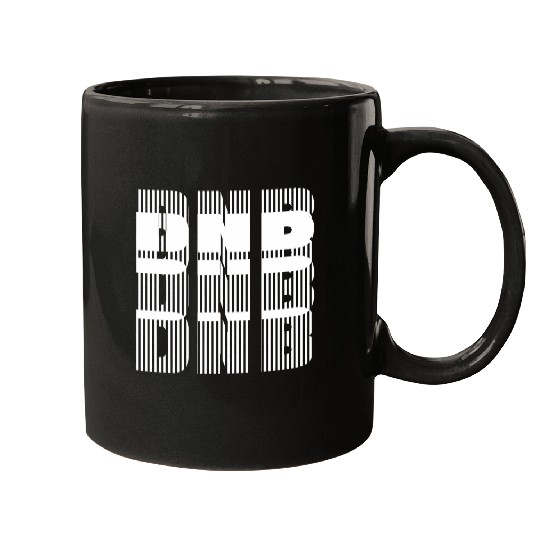 DNB Drums and Bass EDM Music Rave Mugs