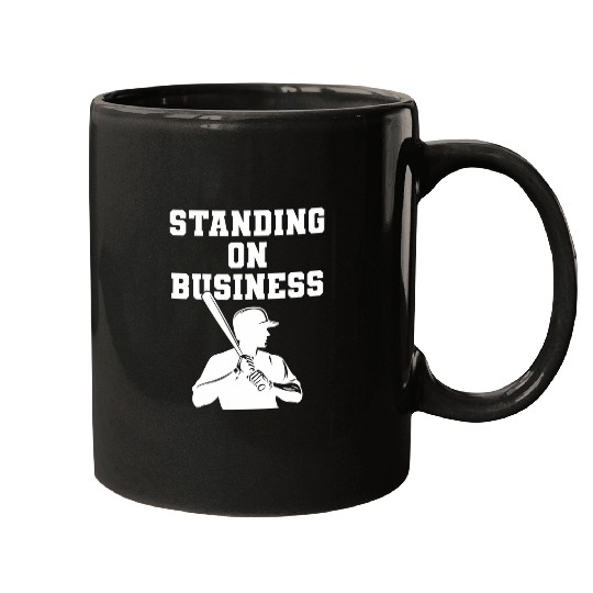 Baseball Men Standing On Business Boys Baseball Team School 1 Mugs