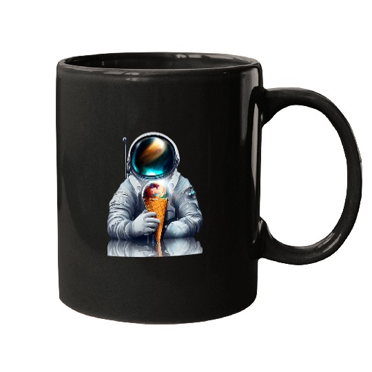 Astronaut Mission is the Ice Cream Waffle Mugs