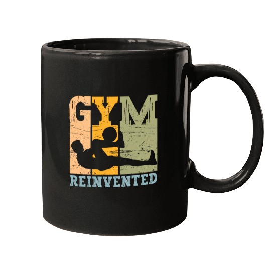 Gym Reinvented Muscle Growth Strength Training Mugs