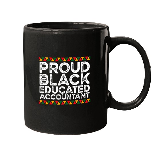 Black Accountant African American Accounting Black History 22 Mugs