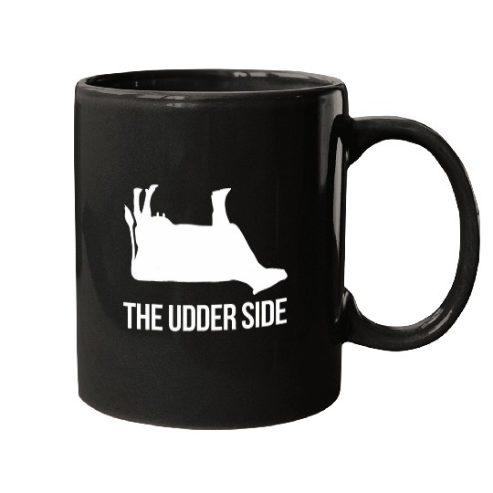 Cow Lover Cattle Farmer 2The Udder Side 2Pun Cow Mugs