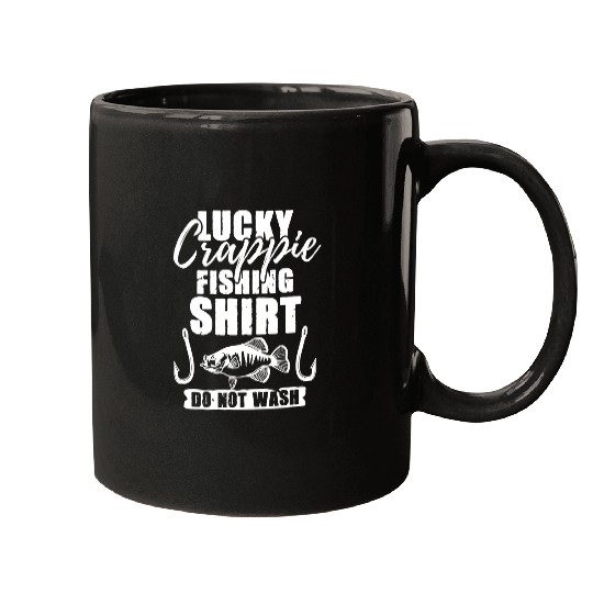 Fishing Lucky Crappie Fishing Crappie Fish Fisher Mugs