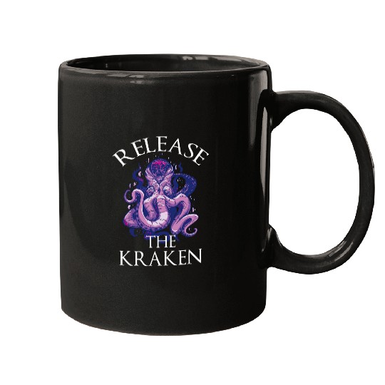 Kraken Aquarist Sailor Octopuss Pirate Sailor 22 Mugs