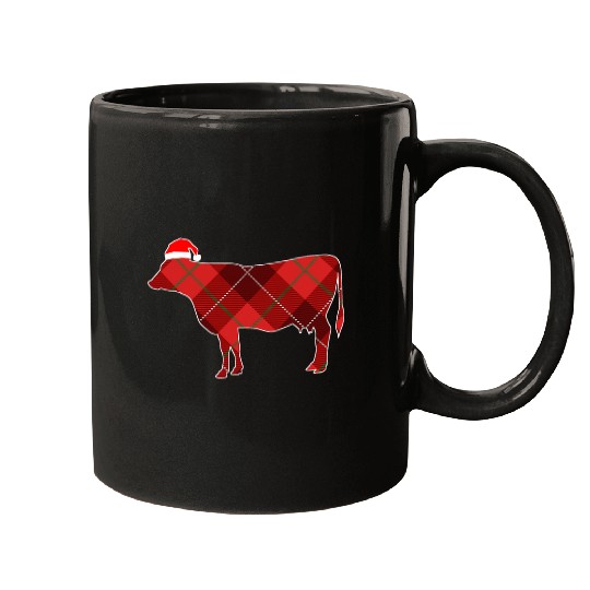 cow christmas cow farmer christmas gift Mugs