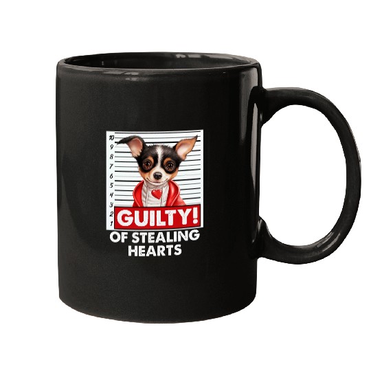 Funny Rat Terrier Dog Breed Valentines Day Puppy Love Pet Mugs