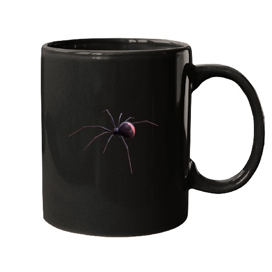 realistic Black widow spider for lovers of Insects Mugs