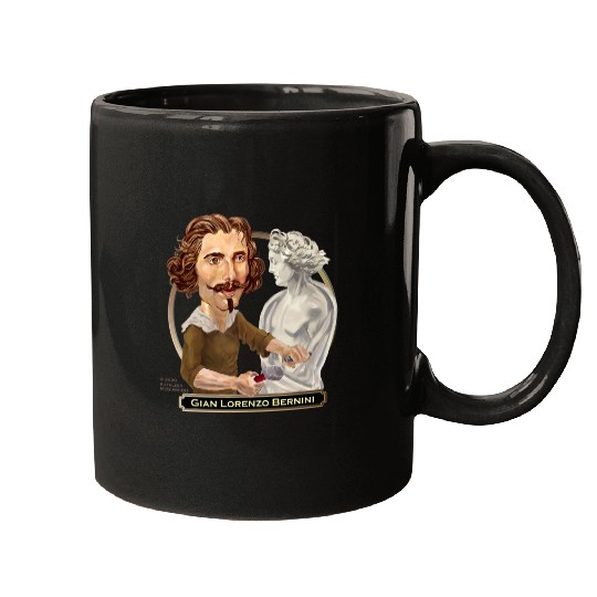 Gian Lorenzo Bernini Sculptur Architect Baroque Mugs