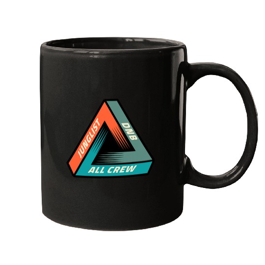 DnB Music EDM Liquid Junglist EDM Drum And Bass Mugs