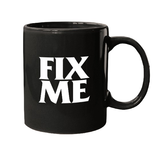 FIX ME 2Los Angeles LA punk hardcore 1980s music inspired Mugs
