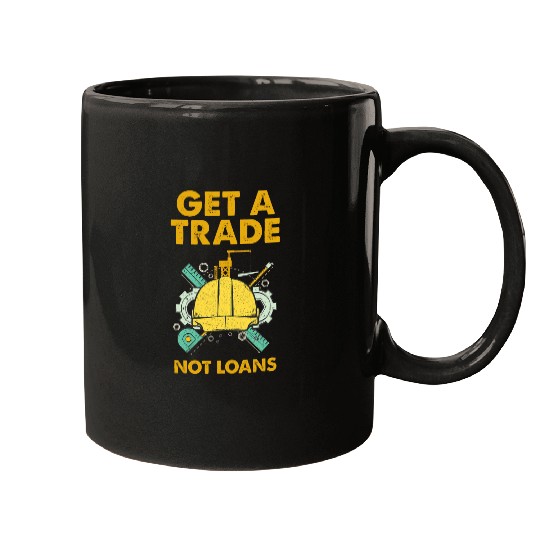 Construction Work Blue Collar Labor Worker Heavy Equipment Mugs