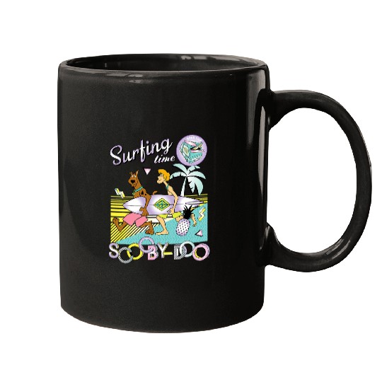 Surf Life ScoobyDoo and Shaggy Surfing Time Mugs