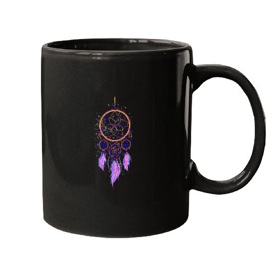 Dreamcatcher Feathers Native American Indian Tribal Mugs