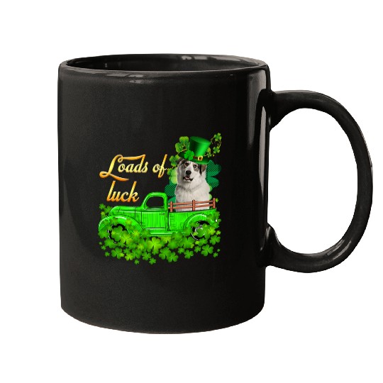 Loads Of Luck Truck Great Pyrenees St Patricks Day Mugs
