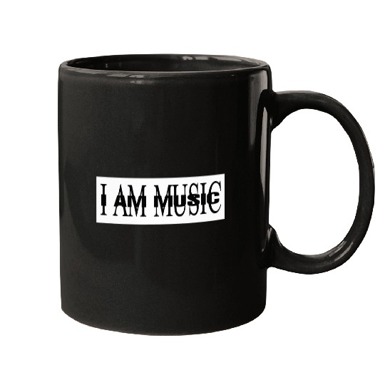 I AM MUSIC RAP TRAP HIP HOP RAGE 1 Mugs
