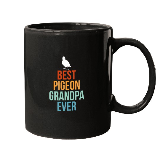 Mens bests Pigeon Grandpa Animals Dovecote Race Birds Breeding Mugs
