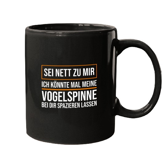 Lacrosse Gift Bird Spider Tarantula Spider Mugs