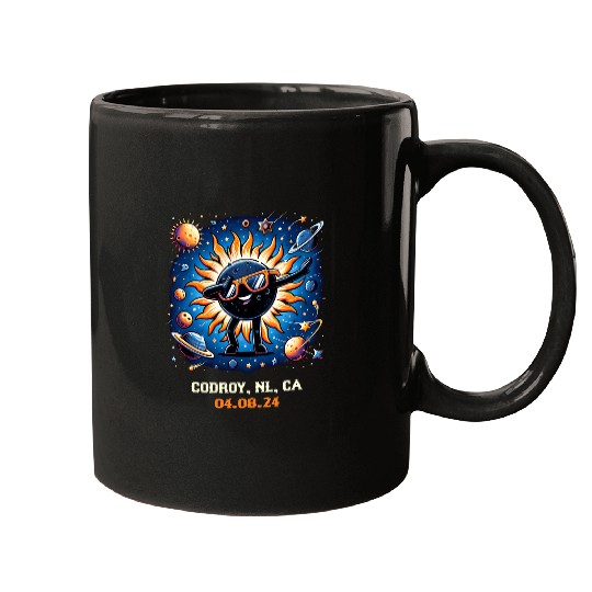 Dabbings Total Solar Eclipse Codroy Newfoundland Canada Mugs