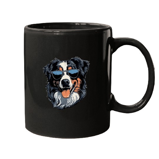 Australian Shepherd Sunglasses Aussie Mugs