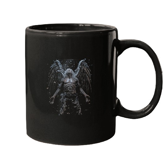 Fallen Angel Gothic Fashion Art Goth Graphic 364 Mugs