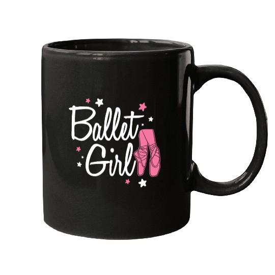 Ballet Girl Ballerina Ballet Dancer Mugs