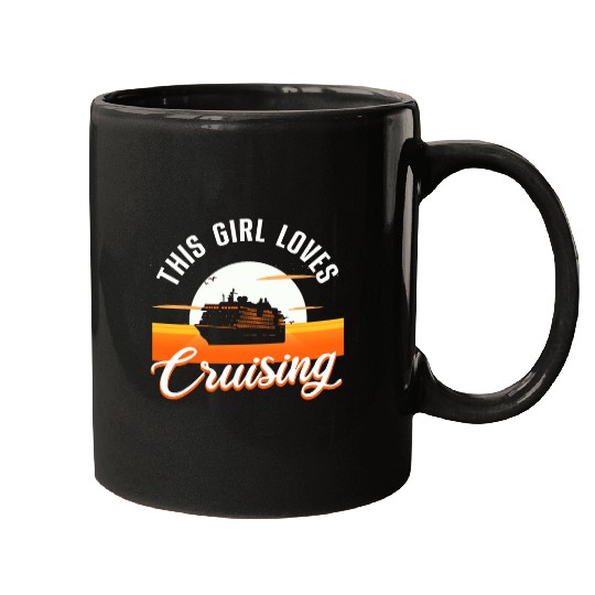 bests Cruising Art Women Girl Cruise Ship Lover Cruise Travel 22 Mugs