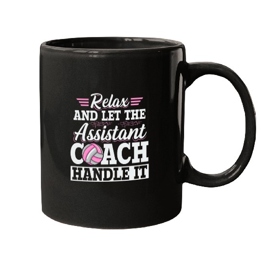 Coaching Volleyball Design for a Assistant Volleyball coach Mugs