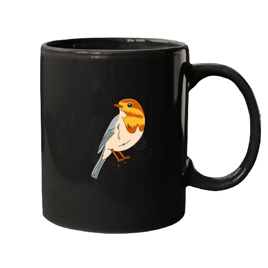 robin bird park nature bird fan birdwatcher 22 Mugs
