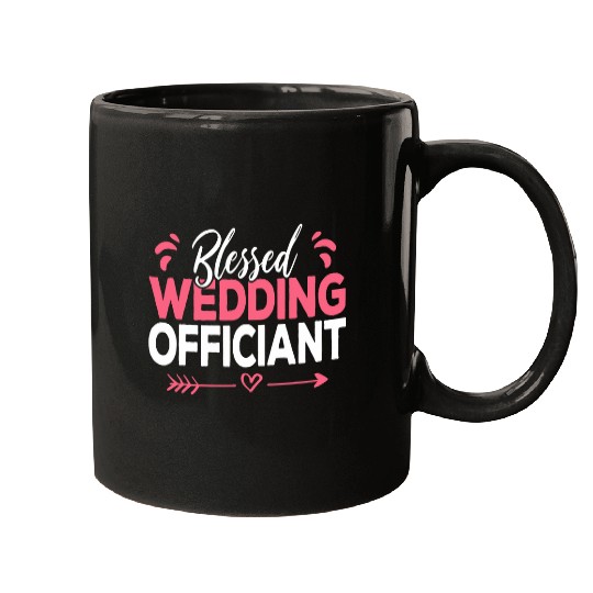 Blessed Wedding Officiant Mugs