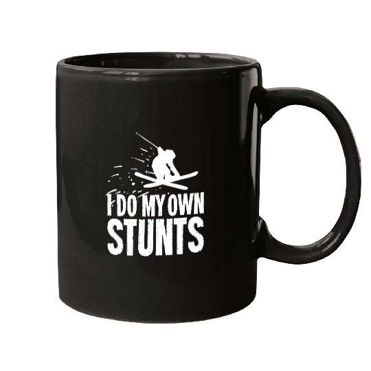Skiing Ski Funny Skiing Gift For A Skier Mugs