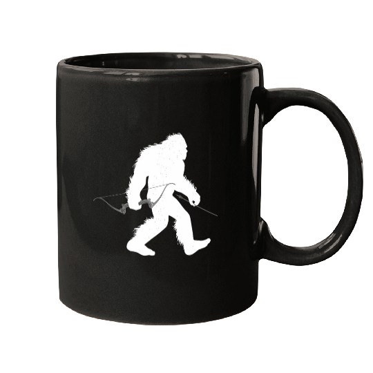 bigfoots Archery Sasquatch Compound Bow Archer Mugs
