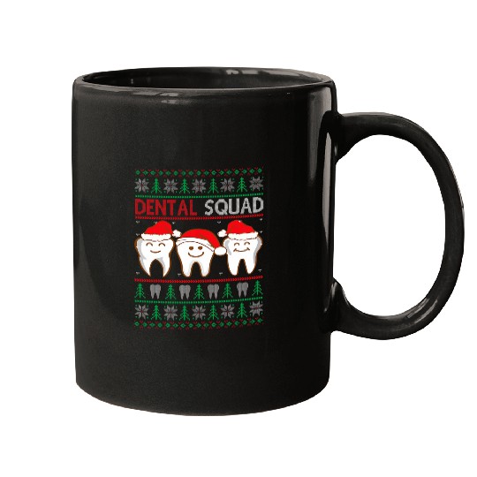 Matching Christmas Dental Squad Christmas dentists Teeth xmass 22 Mugs