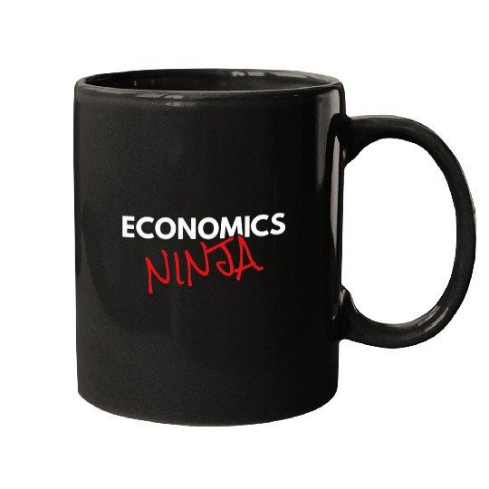 Economics Ninja Fun Economist Mugs