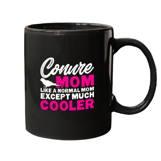 Sun Conure Mom Parrot Bird Conure Mugs