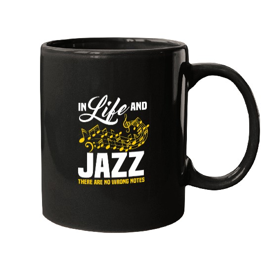 Jazz Musician Apparel Trumpet Player Jazz Bands Mugs