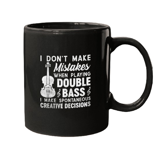 Dont Make Mistakes Playing Double Bass Creative Decisions 3 Mugs